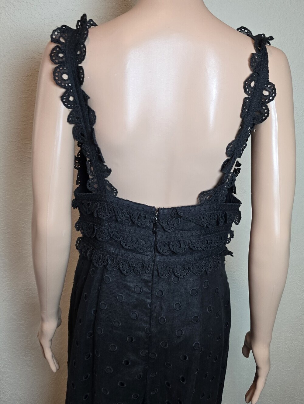 Zimmermann Winsome Black 100% Linen Jumpsuit Size 2 - Picture 14 of 16